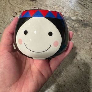 Colorful Smiley Face Ceramic Cup